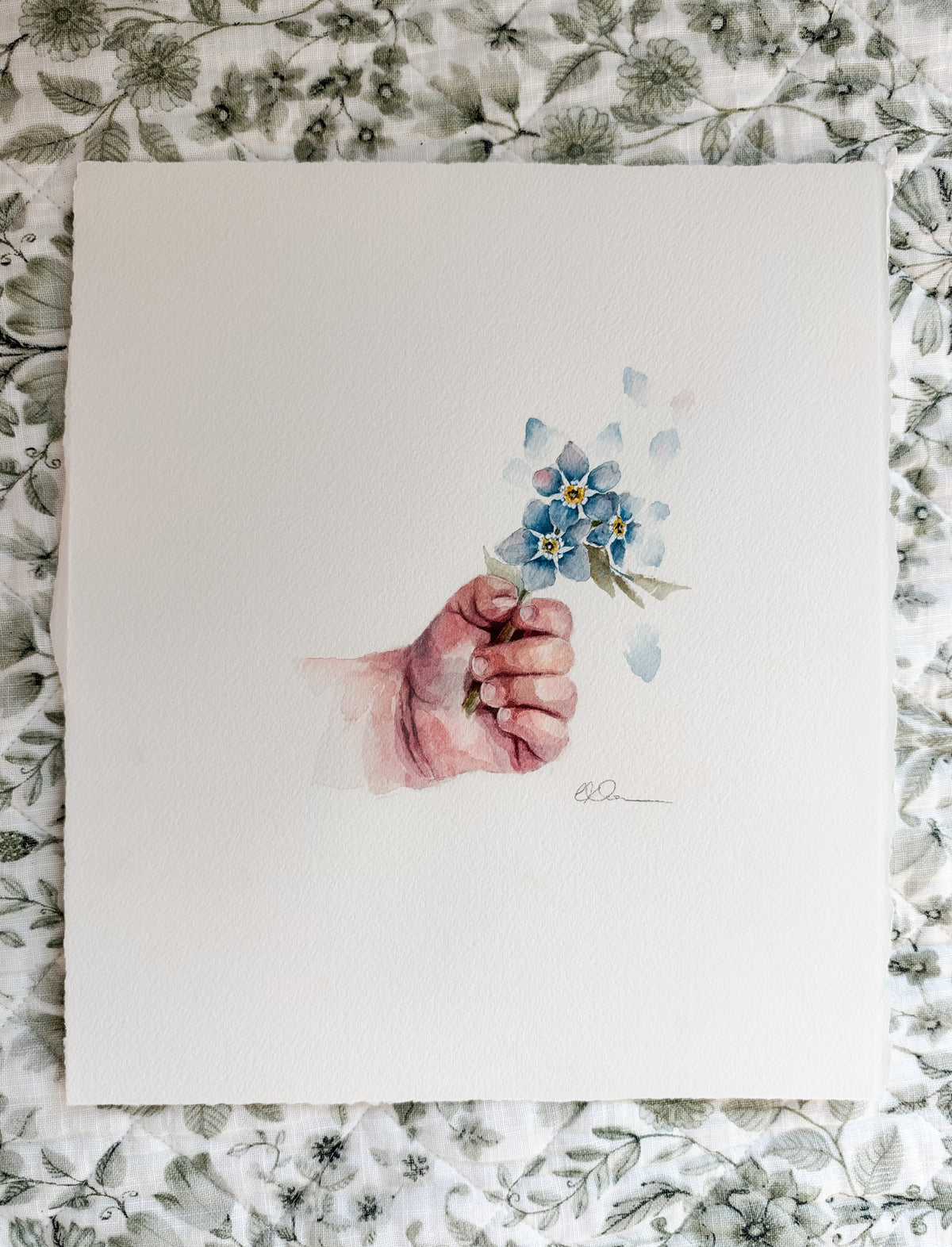 Forget-Me-Not Infant Loss Prints 2 designs