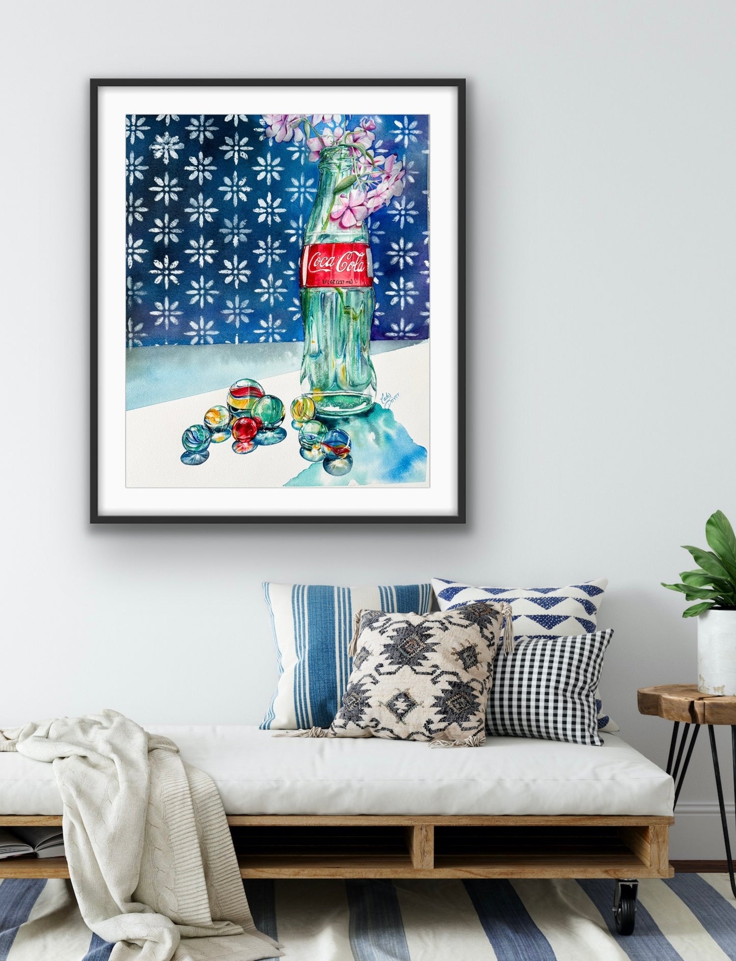 original watercolor "my favorite things"