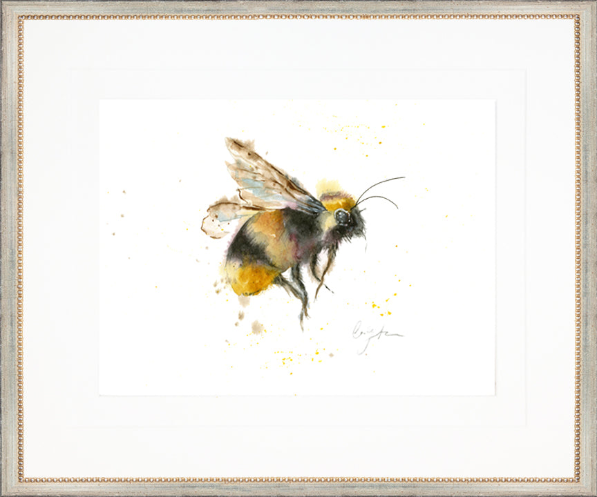 framed giclée bee 1