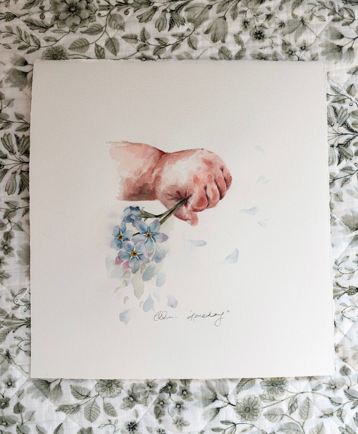 Forget-Me-Not Infant Loss Prints 2 designs