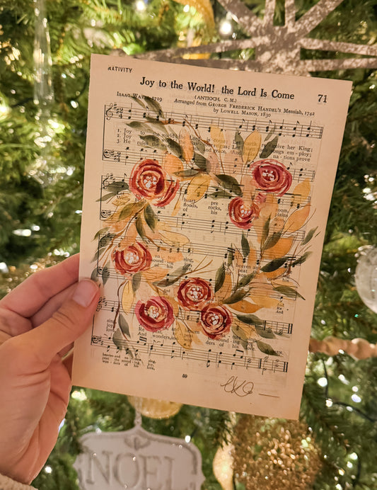 Joy To The World  Wreath - NEW