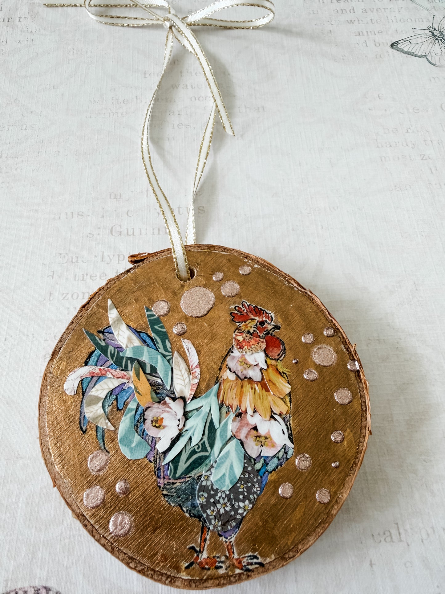rooster charm